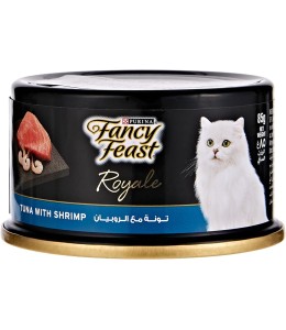 Purina Fancy Feast Royale Cat Wet Food Tuna with Shrimp 85g