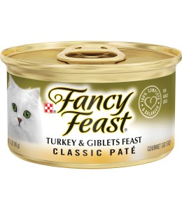 Purina Fancy Feast Cat Wet Food Classic Turkey & Giblets 85g