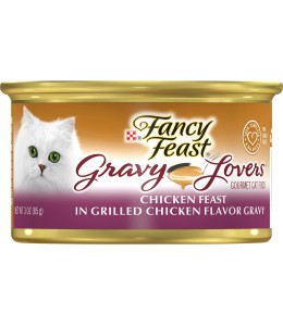 Purina Fancy Feast Gravy Lover Cat Wet Food Chicken 85g