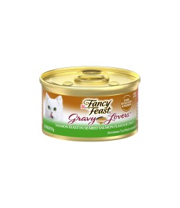 Purina Fancy Feast Gravy Lover Cat Wet Food Salmon 85g