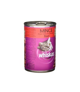 Whiskas Tasty Mince Beef 400G