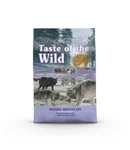 Taste of the wild Sierra Mountain Canine Recipe with Roasted Lamb 12.2kg