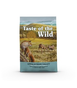Taste of the wild Appalachian Valley small breed Canine Recipe with Venison & Garbanzo Beans 2kg