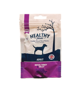 Healthy Paws Adult British Turkey & Millet 100g  - Trial Pack