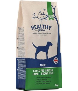 Healthy Paws Grass Fed British Lamb & Brown Rice  - Trial Pack