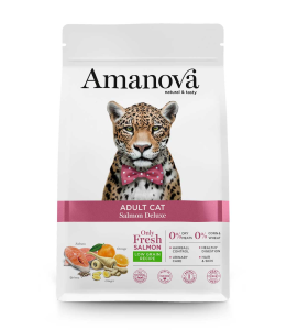 Amanova Dry Adult Cat Salmon Deluxe - 1.5kg