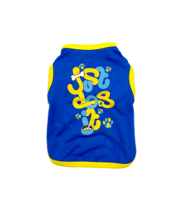 Coco Pets Just Do It! Blue & Yellow V3 Jersey- XSM