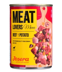 Josera Meat Lovers Menu Beef with Potato Dog Wet Food 400g