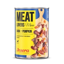 Josera Meat Lovers Menu Duck with Pumpkin Dog Wet Food 400g