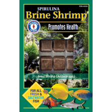 San Fransisco Bay Brand Brine Shrimp Spirulina  Frozen 60Cube 200g