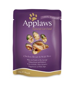 Applaws Cat Chicken with Rice 70g Pouch