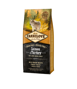 Carnilove Salmon & Turkey for Large Breed Adult Dogs 12kg