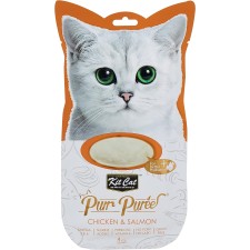 Kit Cat Puree Chicken & Salmon 15g