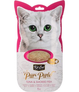 Kit Cat Puree Tuna & Smoked Fish 15g