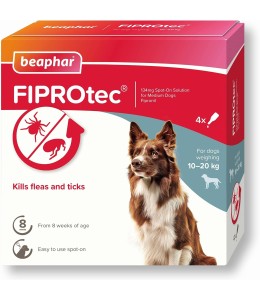 Fiprotec for Medium Dog - 4 Pipettes