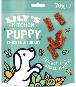 Lily's Kitchen Chicken & Turkey Nibbles Puppy Treats - 70G