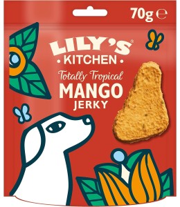Lily's Kitchen Totally Tropical Mango Jerky Dog Treats 70G
