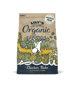 Lily's Kitchen Organic Chicken & Vegetable Adult Dry Dog Food (1kg)