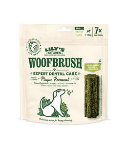 Lily's Kitchen Woofbrush Dental Dog Chews Bulk Pack Small (7pcs)