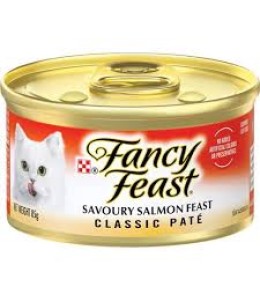 Purina Fancy Feast  Cat Wet Food Classic Savoury Salmon Classic pate 85g