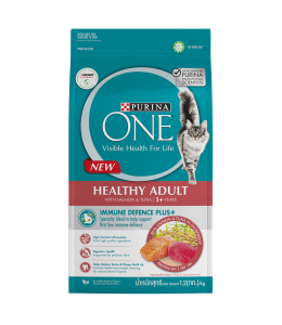 Purina One Healthy Adult Cat Dry Food Salmon & Tuna 1.2kg