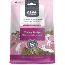 Zeal Canada Gently Air-Dried Turkey for Dogs - 2.2 lbs / 1Kg