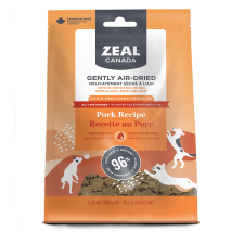 Zeal Canada Gently Air-Dried Pork for Dogs - 2.2 lbs / 1Kg