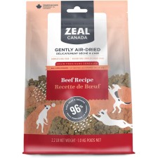 Zeal Canada Gently Air-Dried Beef  for Dogs - 2.2 lbs / 1Kg