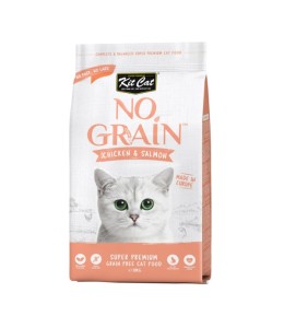 Kit Cat No Grain Super Premium Cat Food with Chicken & Salmon 10kg