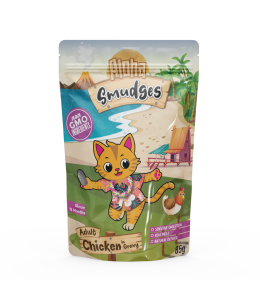 Aloha Smudges Chicken Adult Cat wet food in Gravy 85g Pouch