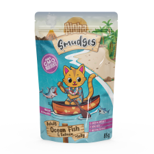 Aloha Smudges Ocean Fish & Salmon Adult Cat wet food in Jelly 85g Pouch