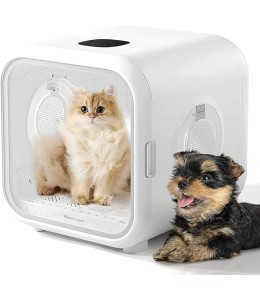 Homerunpet Holt Drybo Plus Automatic Pet Dryer for Cats and Small Dogs - 360 Drying