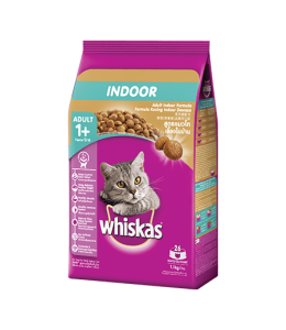 Whiskas Indoor Formula Dry Cat Food (1.1kg)