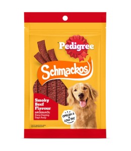 Pedigree Schmackos Stix Smoky Beef Flavour 70g