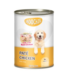 Moochie Pate With Chicken Dog Wet Food Can 400g