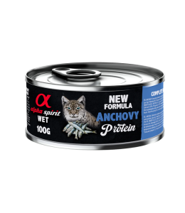 Alpha Spirit Wet Food for Cats ANCHOVY 100g
