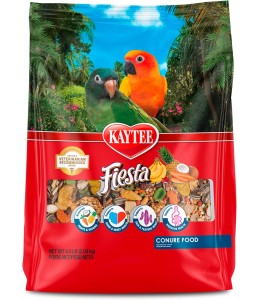 Kaytee KT Fiesta Conure Bird Food, 6/4.5LB/2.1Kgs