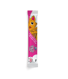 Smudges Little Licks Tuna & Salmon Creamy Bisque Treats for Adult Cat 1 x 15g