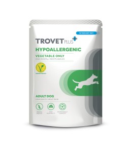 Trovet Plus Pouch Dog Hypoallergenic Vegetable Only Veterinary Diets Wet Food 300g