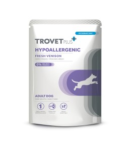 Trovet Plus Pouch Dog Hypoallergenic Venison Veterinary Diets Wet Food 300g
