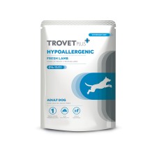 Trovet Plus Pouch Dog Hypoallergenic Lamb Veterinary Diets Wet Food 300g