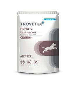 Trovet Plus Pouch Dog Hepatic Veterinary Diets Wet Food 300g
