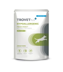 Trovet Plus Pouch Dog Hypoallergenic Insect Veterinary Diets Wet Food 300g