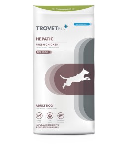 Trovet Plus Adult Dog Hepatic Chicken Veterinary Diets 3kg