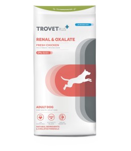 Trovet Plus Adult Dog Renal & Oxalate Chicken Veterinary Diets 3kg