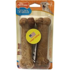 Nylabone Nubz Daily Health Roast Beef 2Ct Card Jumbo Edible Treats