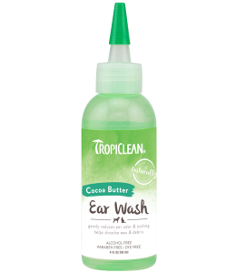 TropiClean Alcohol Free Ear Wash for Pets, 4oz