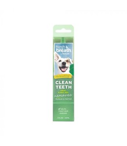 TropiClean Fresh Breath No Brushing Clean Teeth Dental & Oral Care Gel for Dogs, 2oz