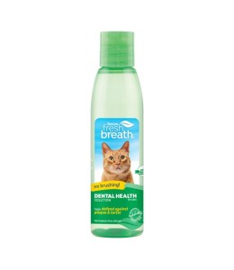 TropiClean Fresh Breath Dental Health Solution for Cats, 8oz