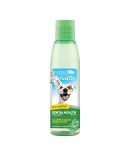TropiClean Fresh Breath Dental Health Solution for Dogs, 8oz